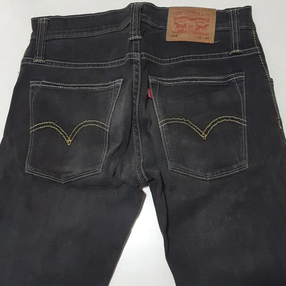 Levi 508 Og 32/34 Denim Black - Picture 3 of 5